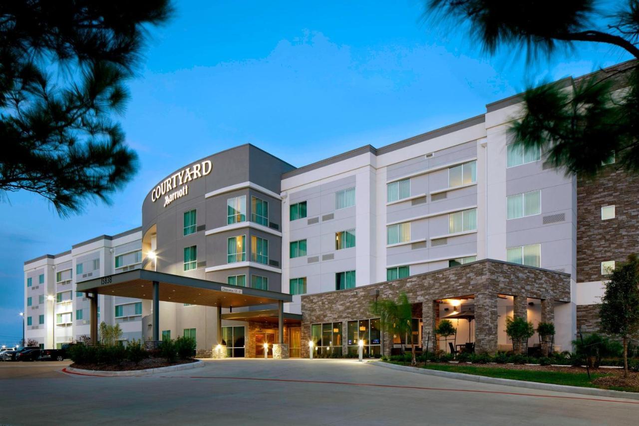 Courtyard By Marriott Houston Intercontinental Airport Hotel Exterior foto